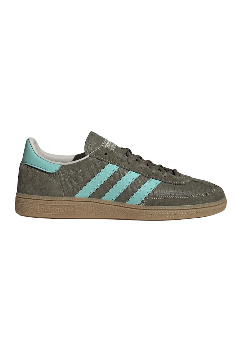 Pantofi sport Spezial din piele pentru handbal - Verde masliniu/Mint