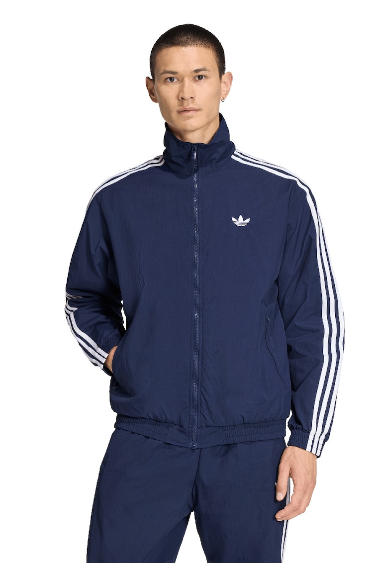 Bluza de trening cu fermoar Firebird - Alb/Bleumarin