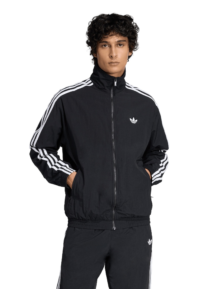 Bluza de trening cu fermoar Firebird - Alb/Negru