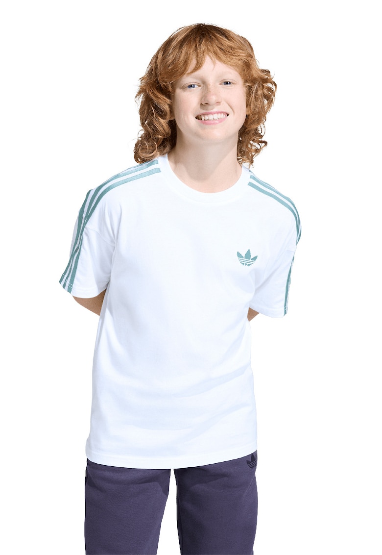 Tricou cu imprimeu Minecraft pe partea din spate - Albastru deschis