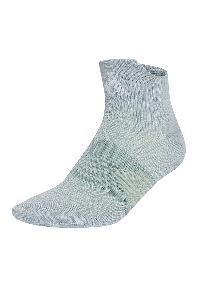 Sosete scurte unisex din amestec de lyocell pentru alergare - Gri cenusiu -