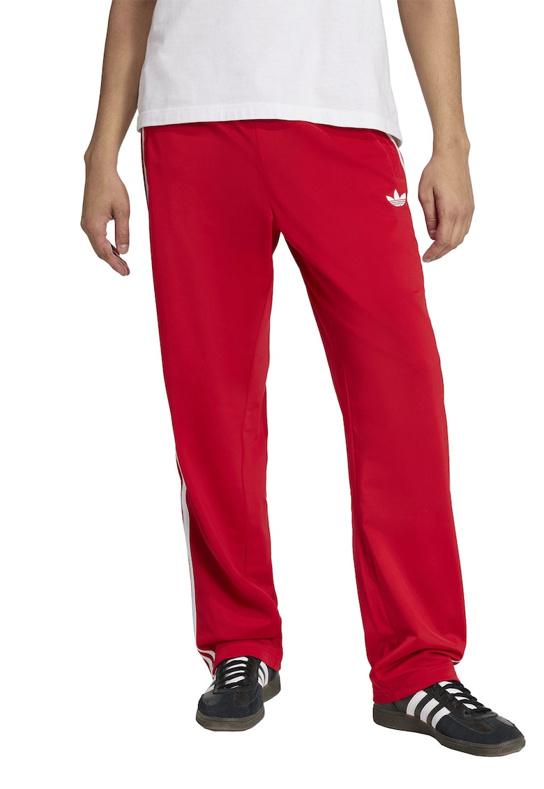 Pantaloni de trening cu talie elastica Firebird - Rosu/Alb