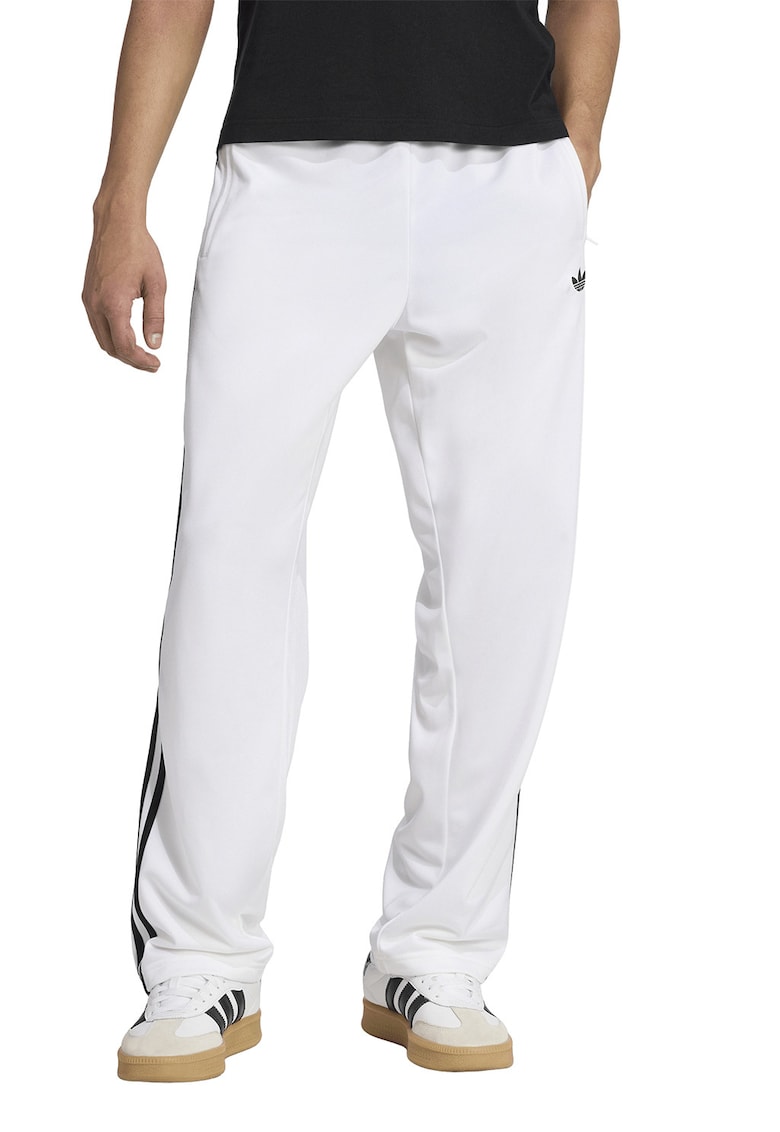 Pantaloni de trening cu talie elastica Firebird - Negru/Alb optic