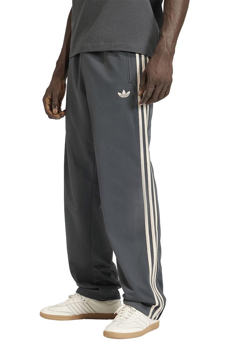 Pantaloni de trening cu talie elastica Firebird - Alb fildes/Gri