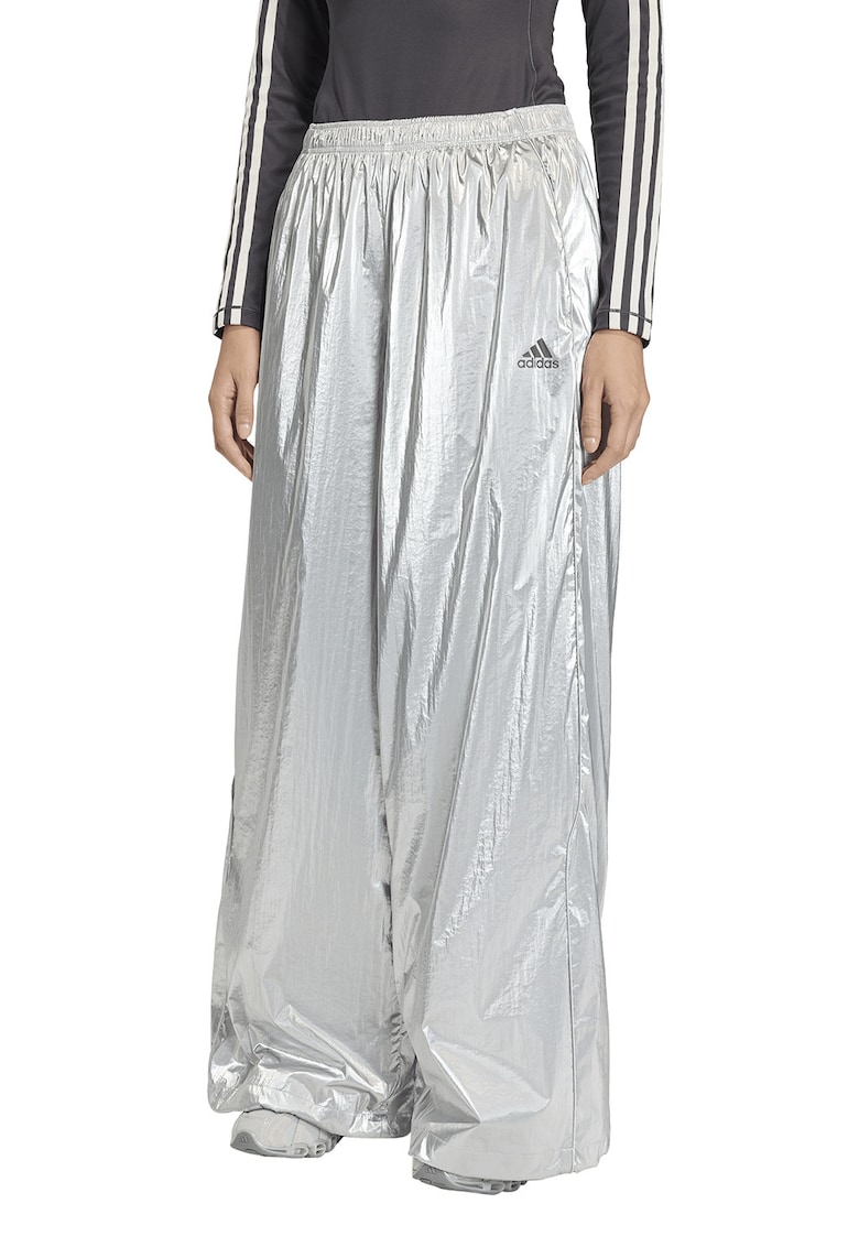 Pantaloni de trening cu croiala ampla - Argintiu