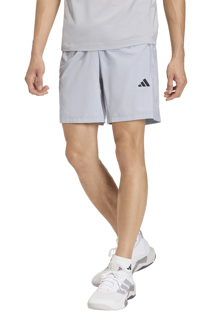 Pantaloni scurti pentru fitness We Bas - Gri deschis
