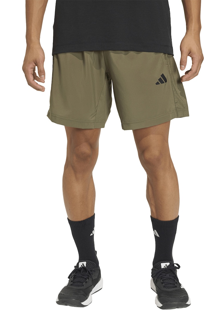 Pantaloni scurti pentru fitness We Bas - Kaki