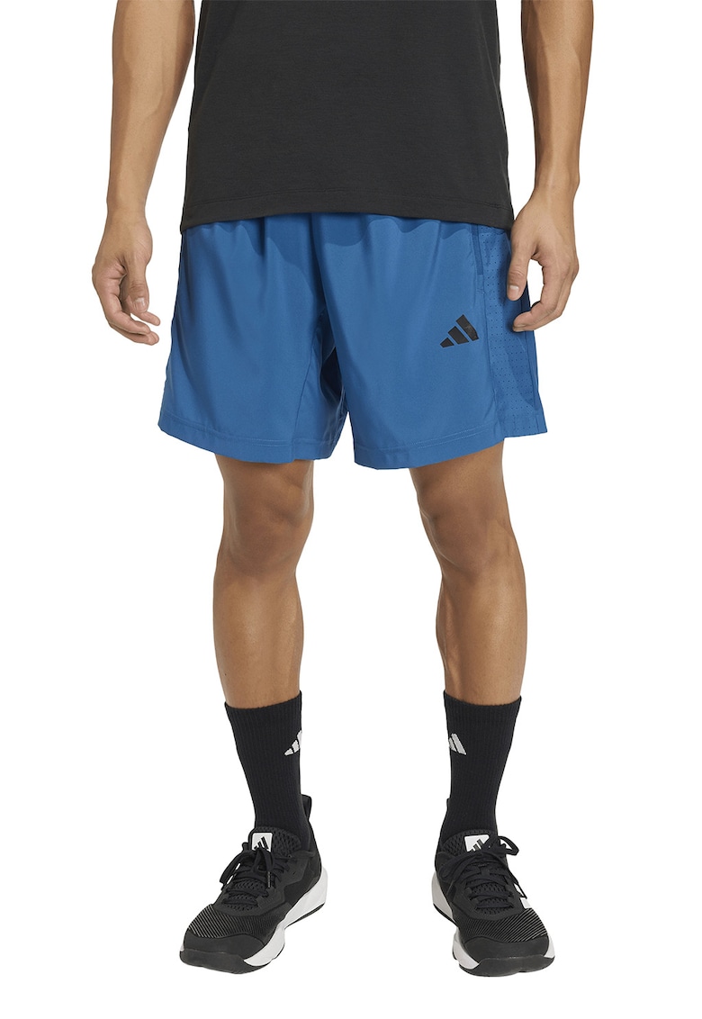 Pantaloni scurti pentru fitness We Bas - Albastru