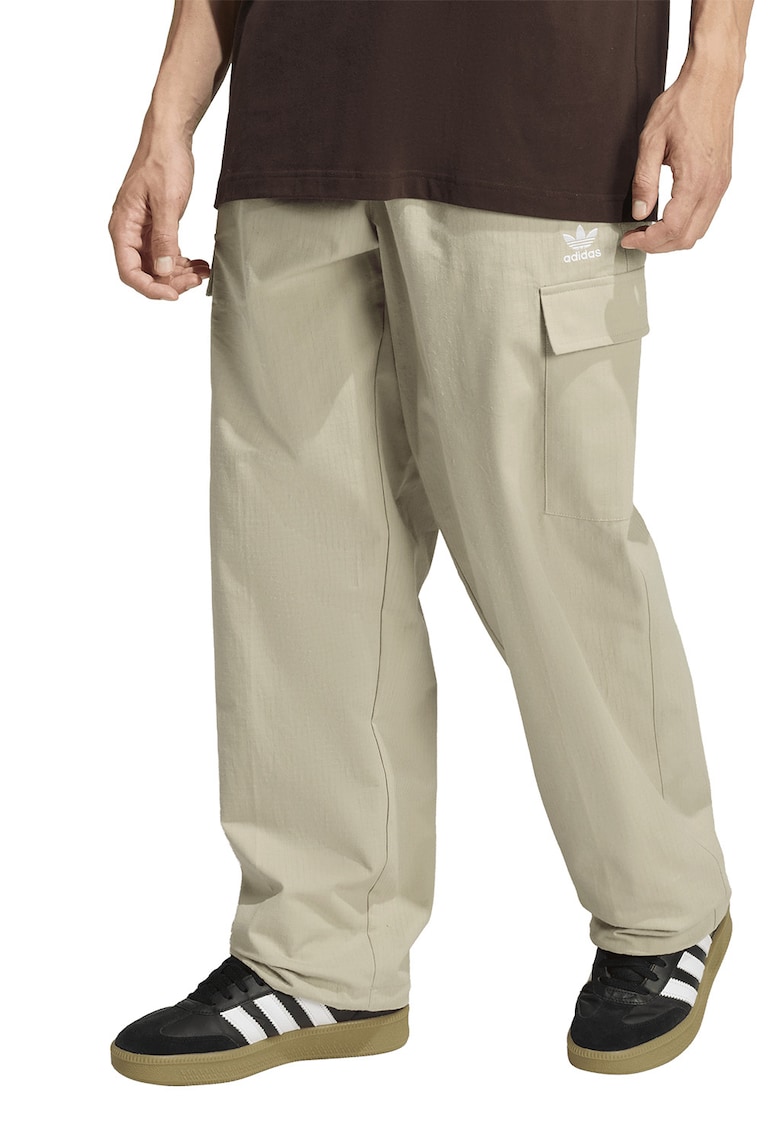 Pantaloni de trening lejeri cargo Essential - Maro nisip