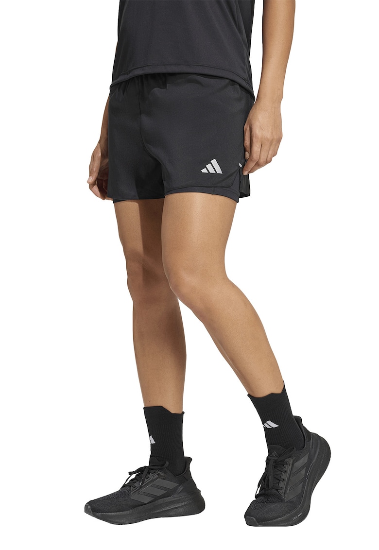 Pantaloni scurti pentru alergare Essential - Negru