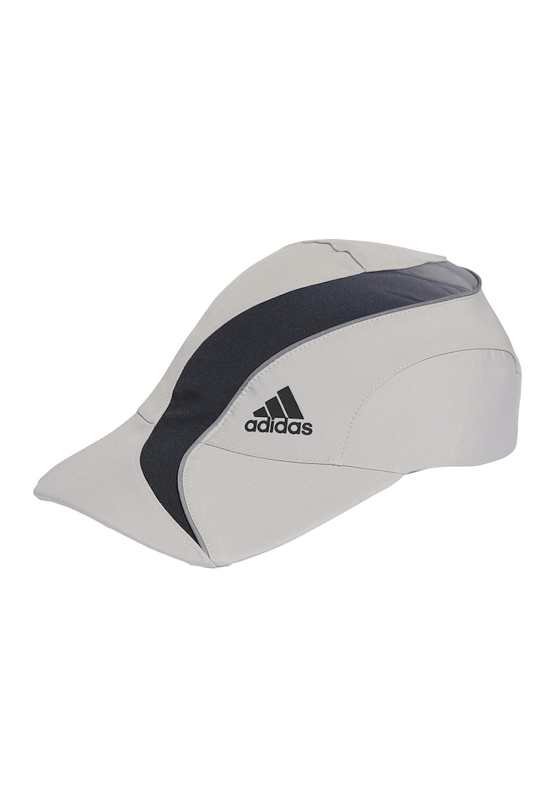 Sapca ajustabila unisex cu logo - Negru - Maro taupe deschis -