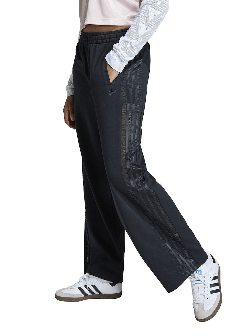 Pantaloni ampli cu talie elastica - Albastru ultramarin