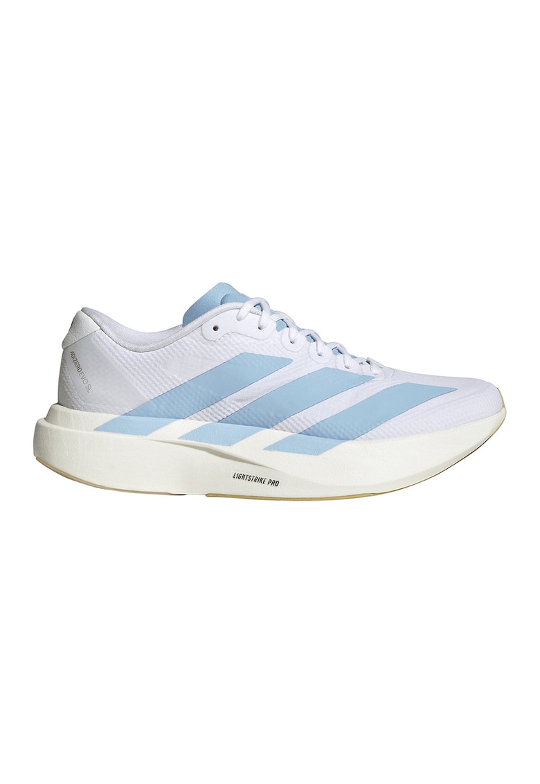 Pantofi Adizero Evo cu logo lateral - pentru alergare - Albastru glaciar