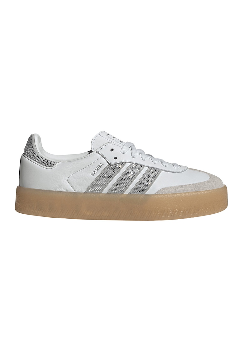 Pantofi sport Sambae cu strasuri - Gri deschis/Argintiu
