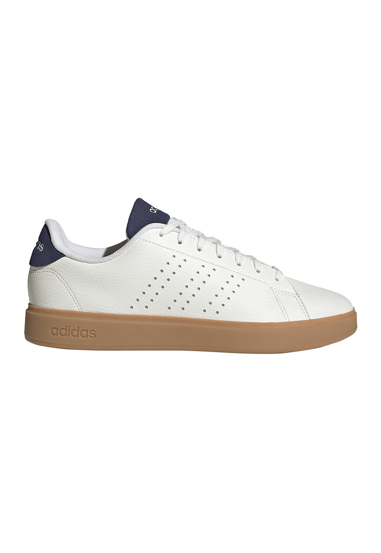 Pantofi sport din piele ecologica Advantage 2.0 - Albastru inchis/Alb optic