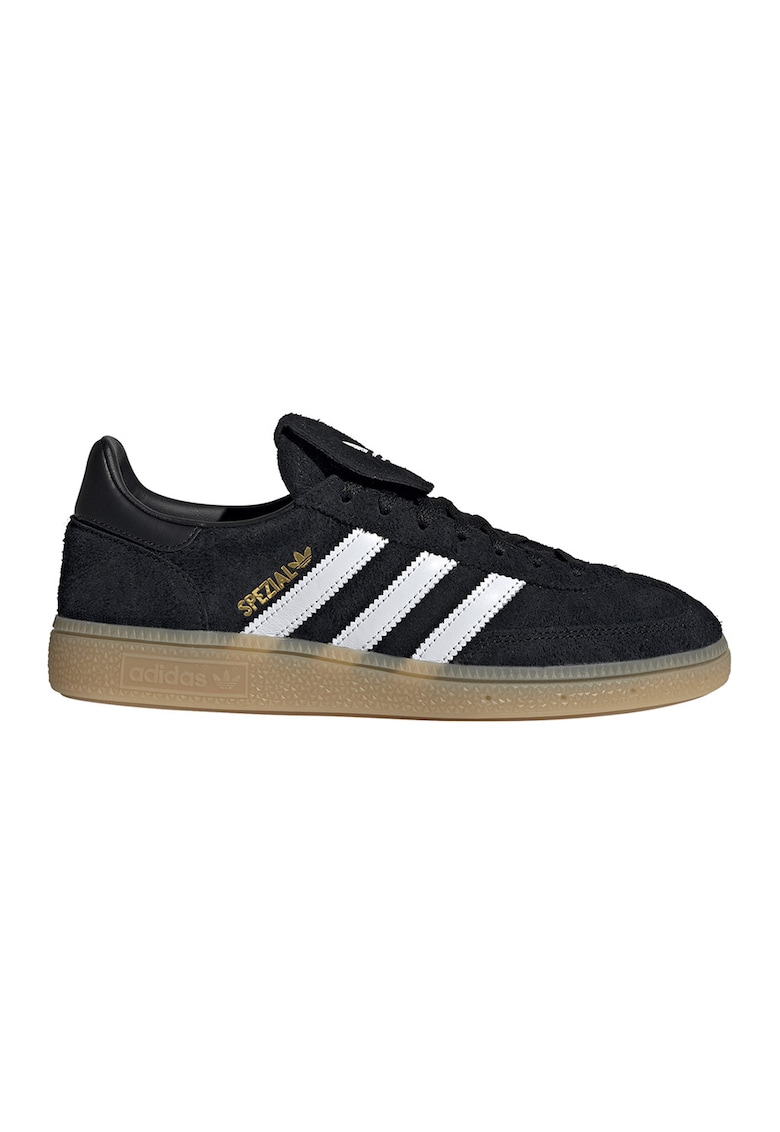 Pantofi sport din piele intoarsa Spezial - Alb/Negru