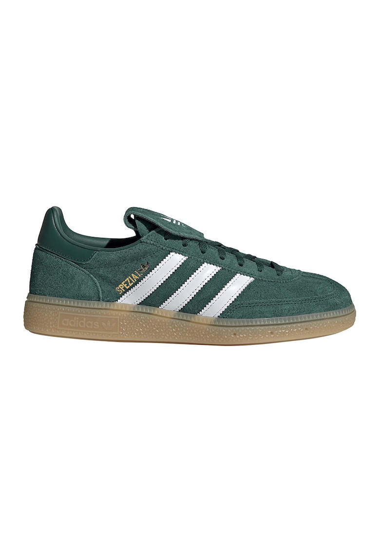 Pantofi sport Spezial din piele intoarsa - Alb/Verde