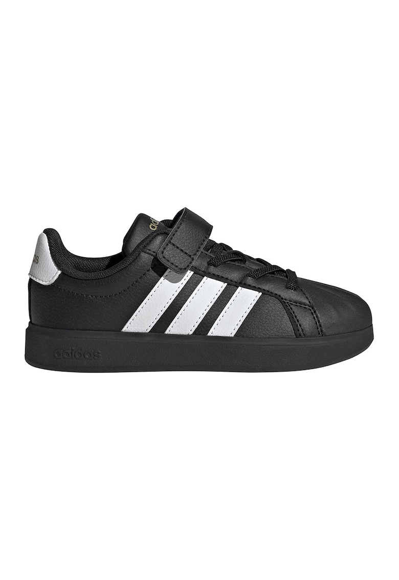 Pantofi sport StreetTalk din piele ecologica cu velcro - Negru