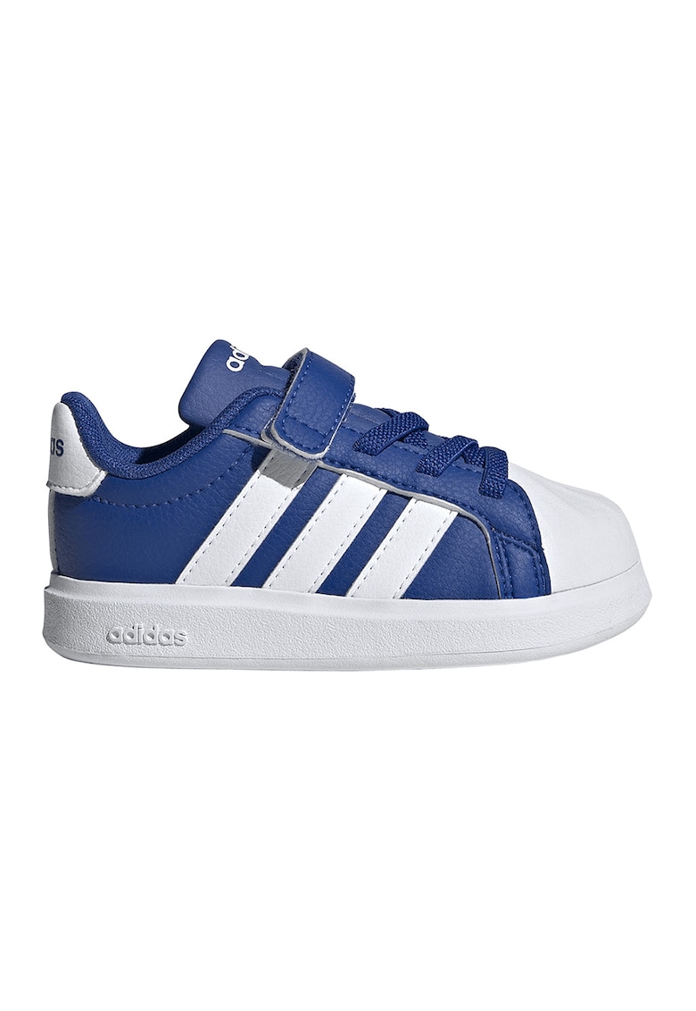 Pantofi sport StreetTalk cu velcro - Alb/Albastru royal
