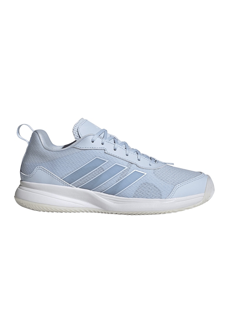 Pantofi din plasa cu garnituri sintetice - pentru tenis Ava Flash - Albastru glaciar - adidas Performance - imagine 1