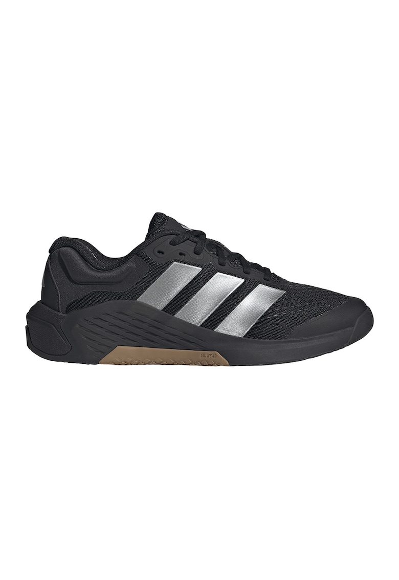 Pantofi Dropset 4 low-cut pentru antrenament - Negru/Argintiu