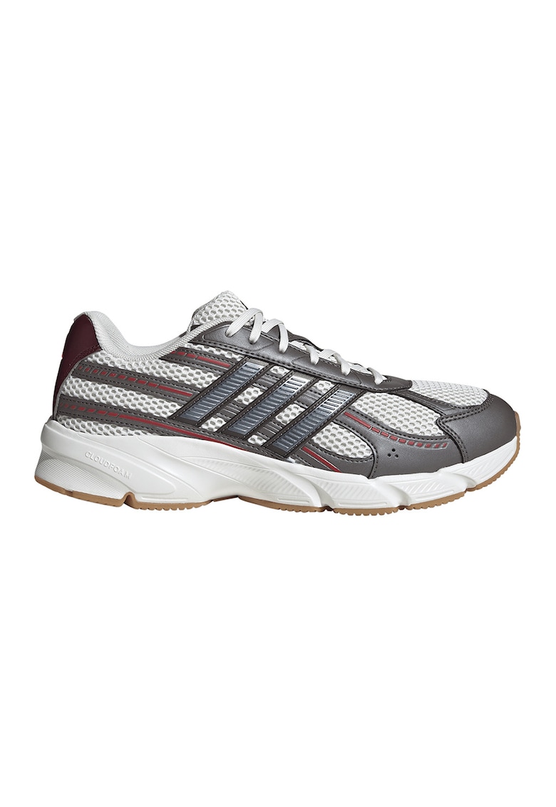 Pantofi sport Technochaos 2000 din material textil cu talpa cu amortizare - Alb/Gri