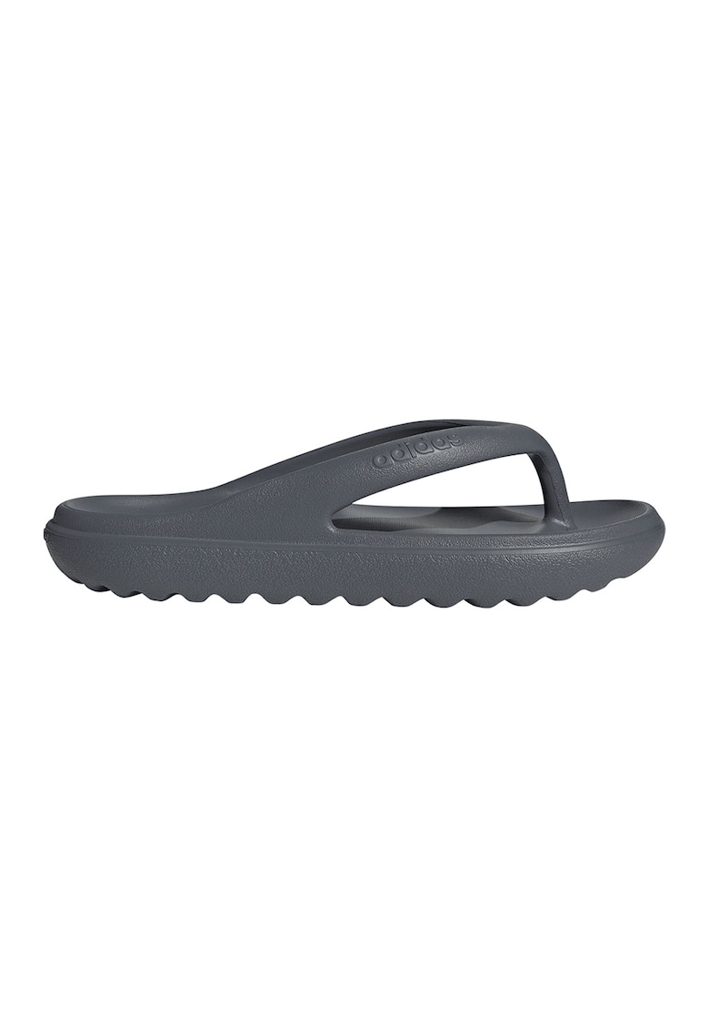 Papuci flip-flop cu detaliu logo Adilette Lumia - Gri antracit