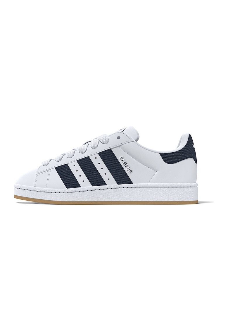 Pantofi sport Campus 00s din piele - Alb/Bleumarin