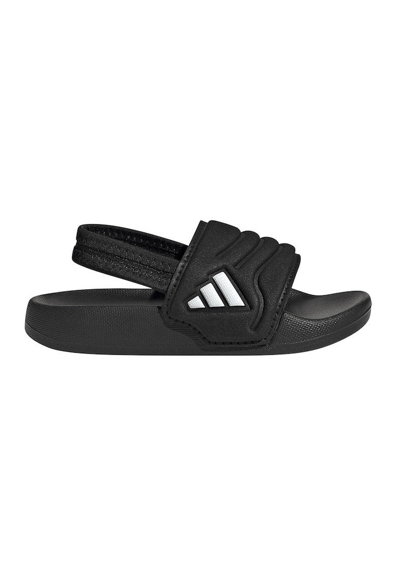Sandale slingback Adilette - Alb/Negru