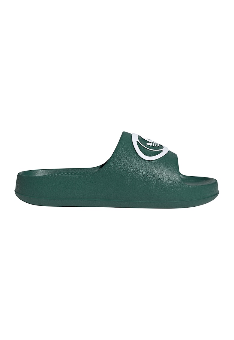 Papuci Adilette 00s cu imprimeu logo - Alb/Verde englez