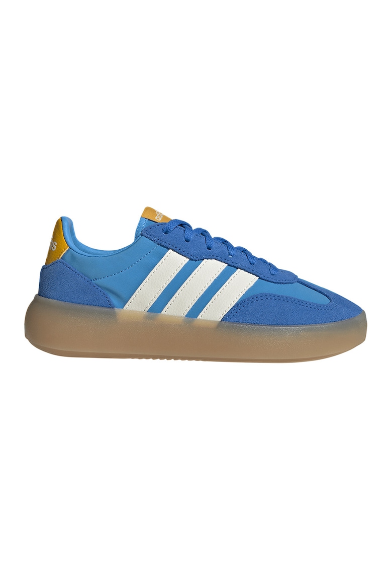 Pantofi sport cu detalii din piele intoarsa Barreda Decode - Alb/Albastru pastel