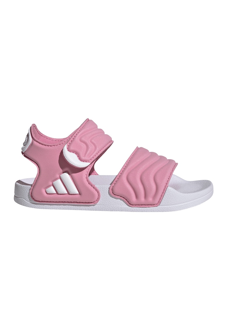 Sandale cu inchidere cu velcro Adilette 2 - Alb/Roz