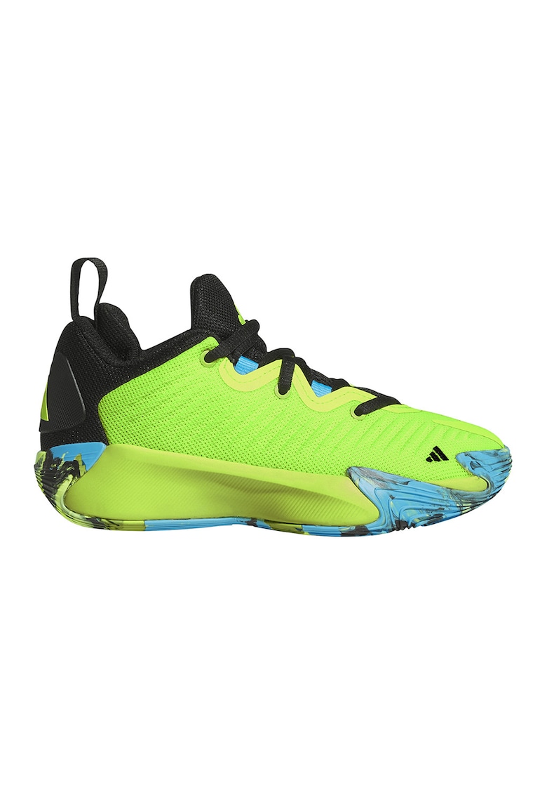 Pantofi Initiation pentru baschet - Negru/Verde lime