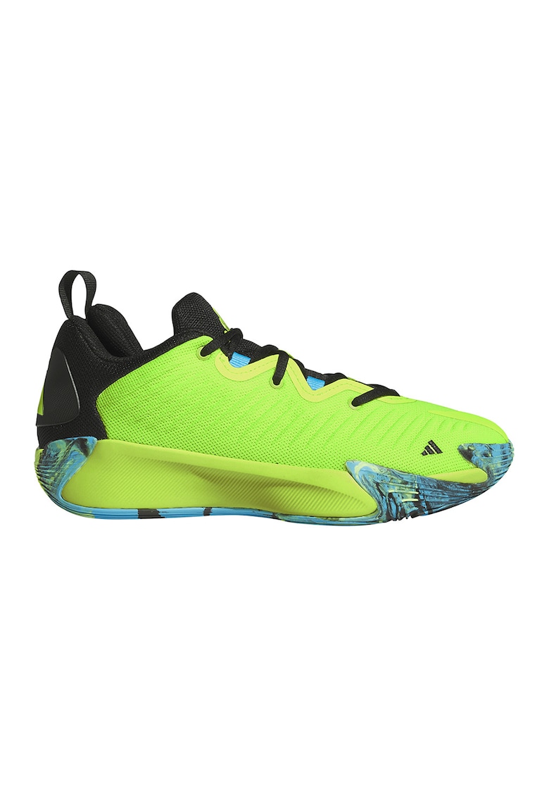 Pantofi Initiation pentru baschet - Negru/Verde lime