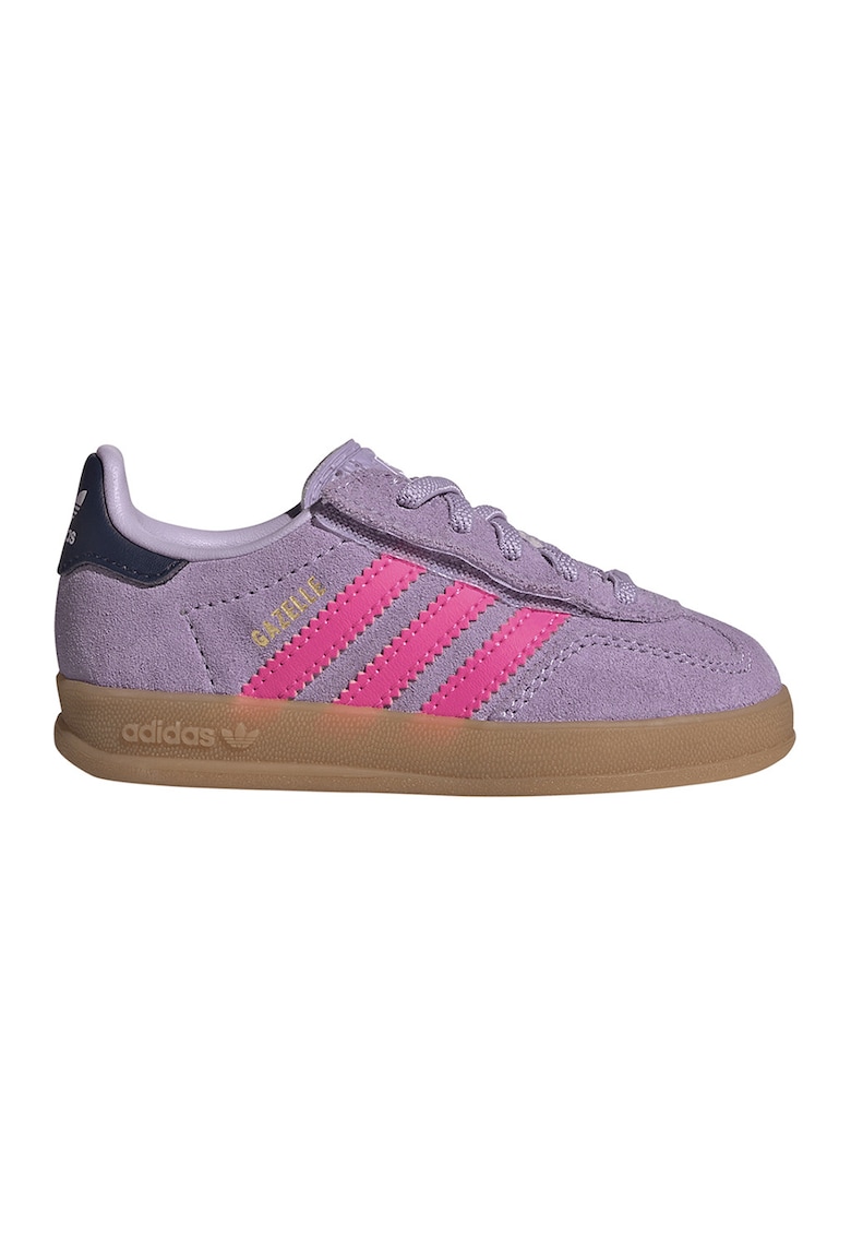 Pantofi sport Gazelle Indoor din piele intoarsa - Lila/Roz