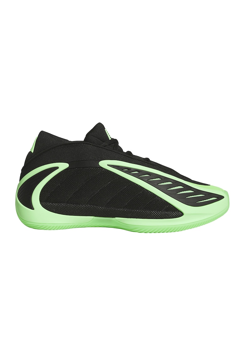 Pantofi Anthony Edwards 2 pentru baschet - Negru/Verde lime