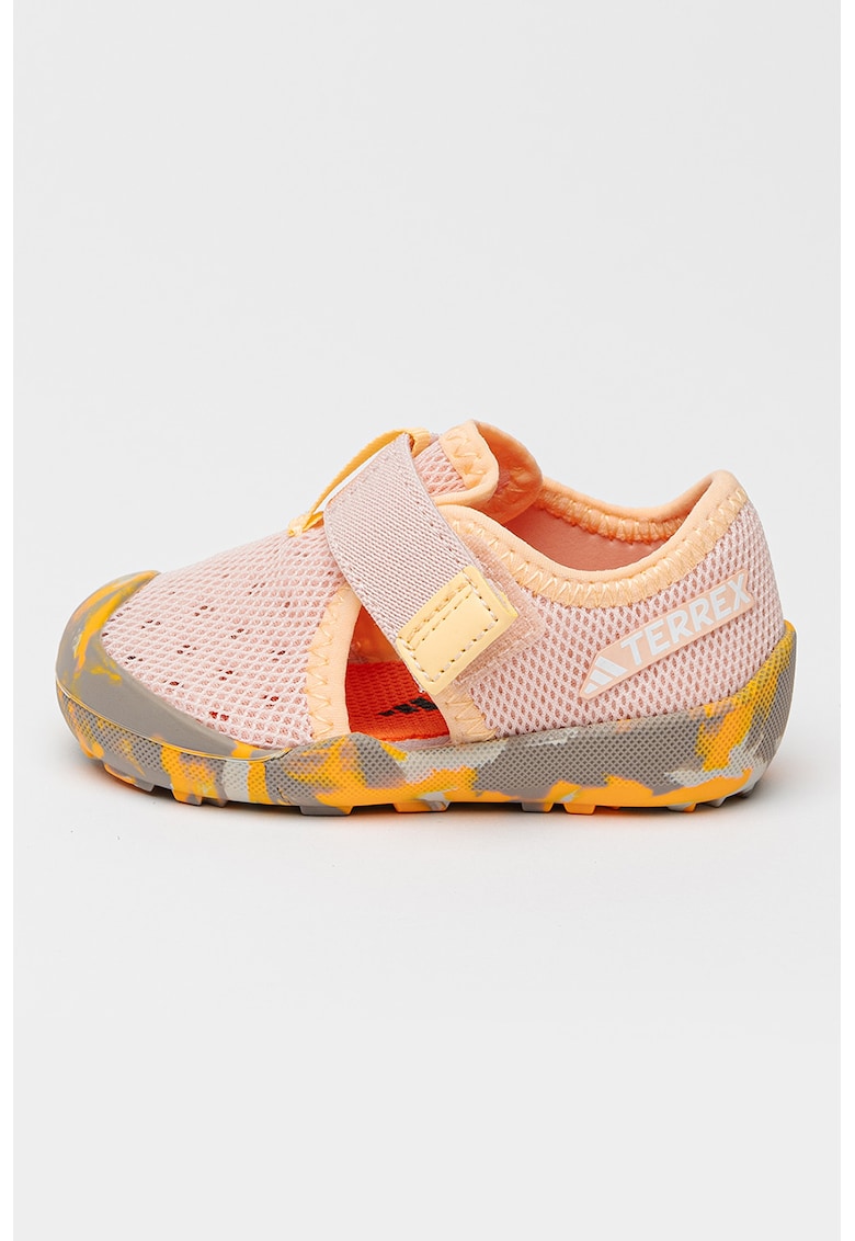 Pantofi cu velcro Terrex Captain Toey - Galben/Roz
