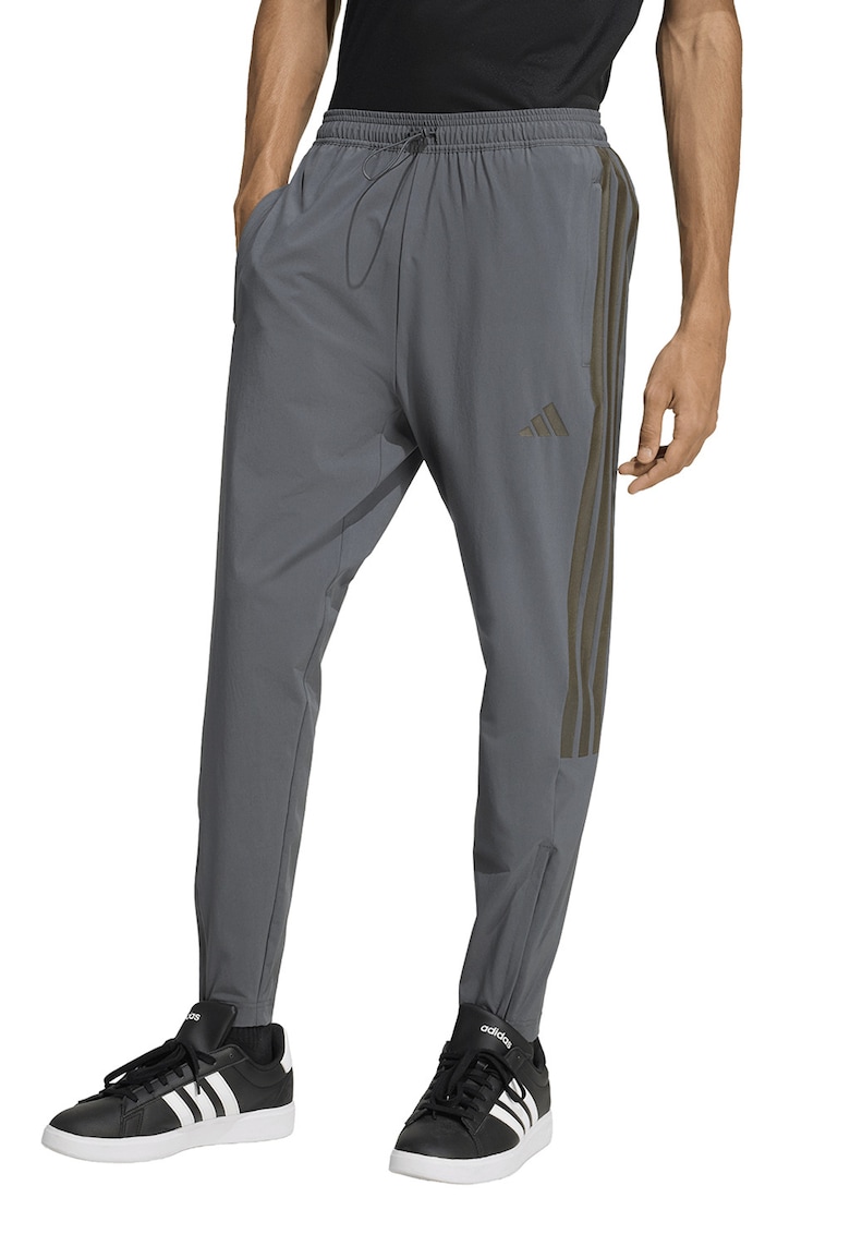 Pantaloni de trening regular fit Toro - Maro deschis/Gri inchis