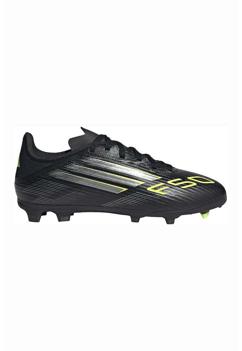 Ghete de fotbal F50 League - Negru/Galben neon/Argintiu