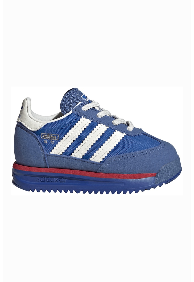 Pantofi sport SL 72 RS cu insertie din plasa - Alb/Albastru