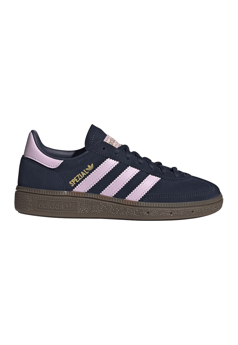 Pantofi sport Spezial low-cut din piele intoarsa pentru handbal - Albastru ultramarin/Roz pastel
