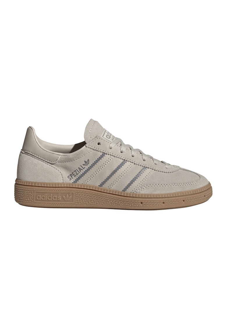 Pantofi sport low-cut Handball Spezia din piele intoarsa - Bej