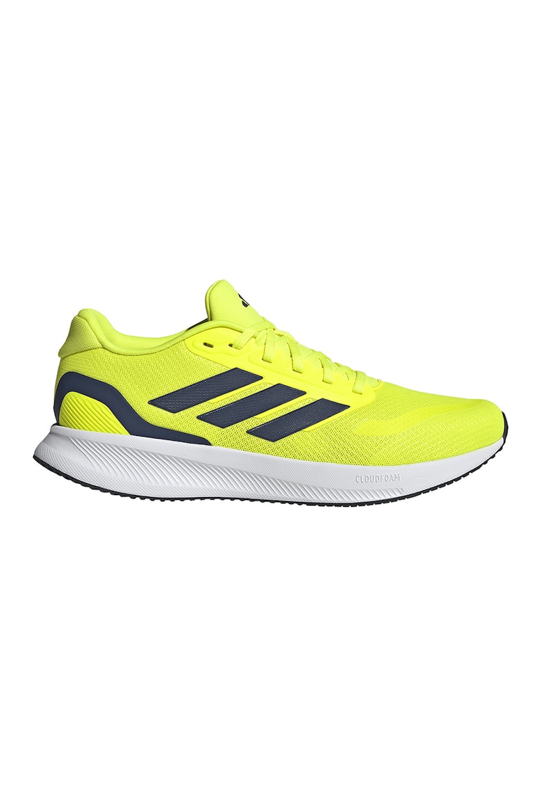 Pantofi Runfalcon 5 pentru alergare - Negru/Verde lime - adidas Performance - imagine 1