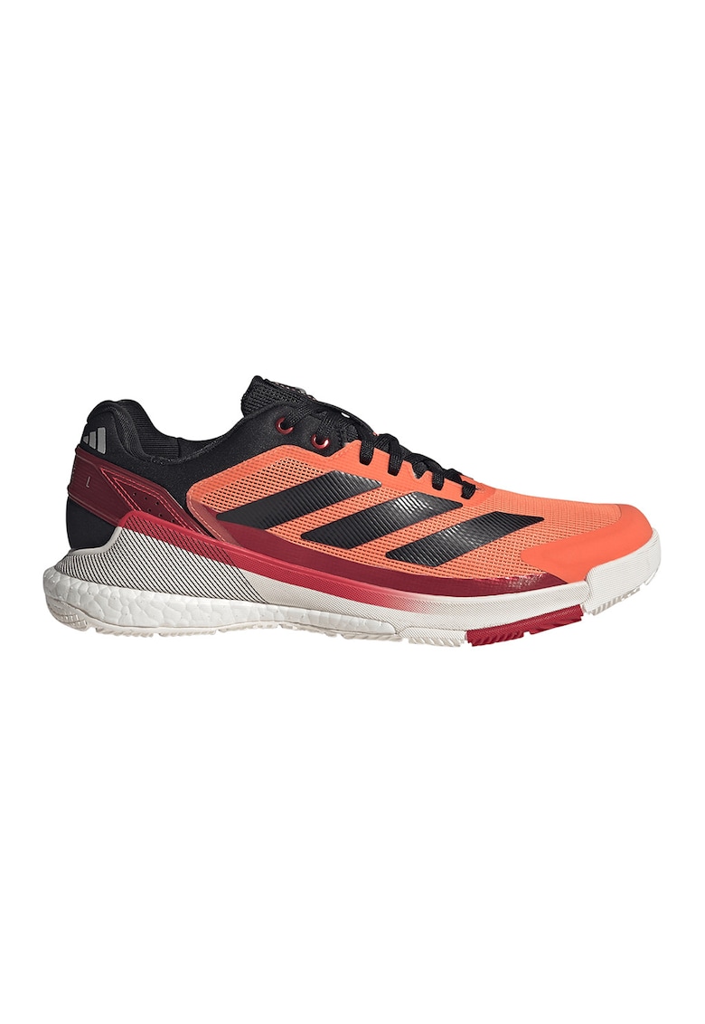 Pantofi Crazyquick Boost pentru padel - Negru/Coral/Rosu inchis