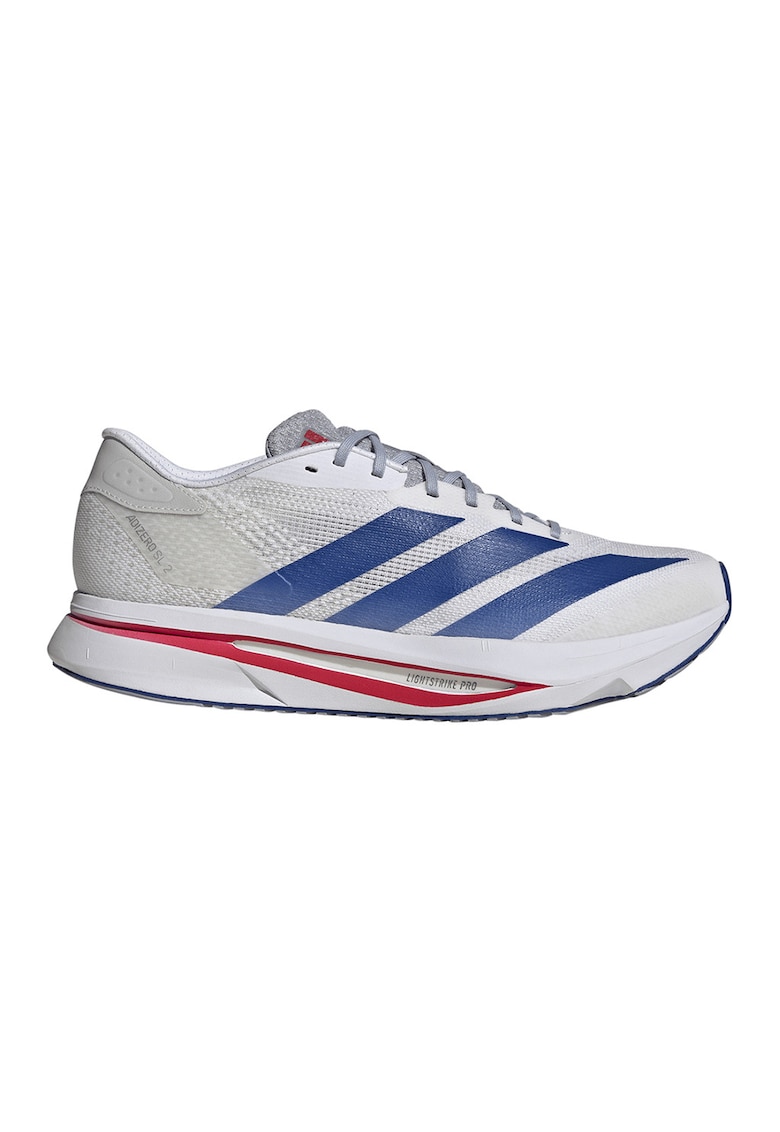 Pantofi Adizero SL2 pentru alergare - Gri deschis/Albastru royal - adidas Performance - imagine 1