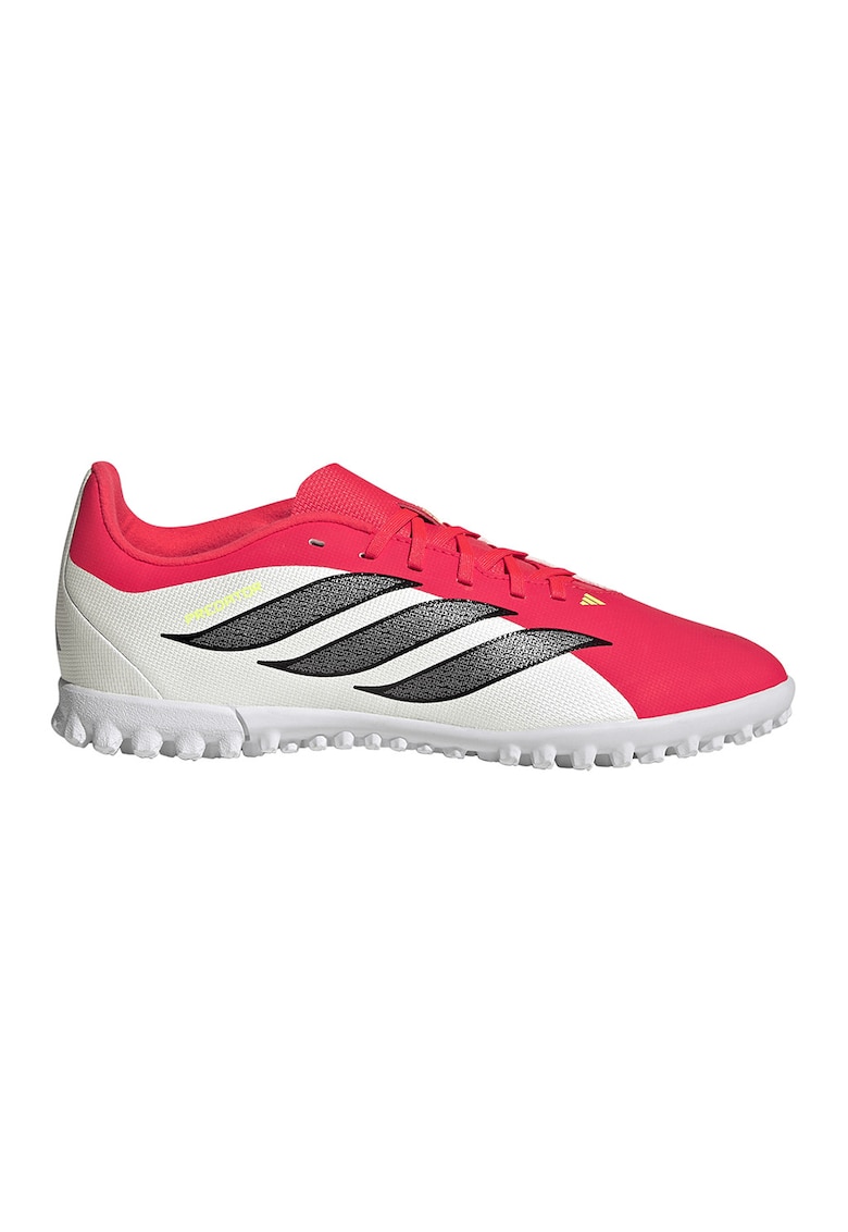 Pantofi pentru fotbal Predator Club - Gri deschis/Negru stins/Rosu vermillion