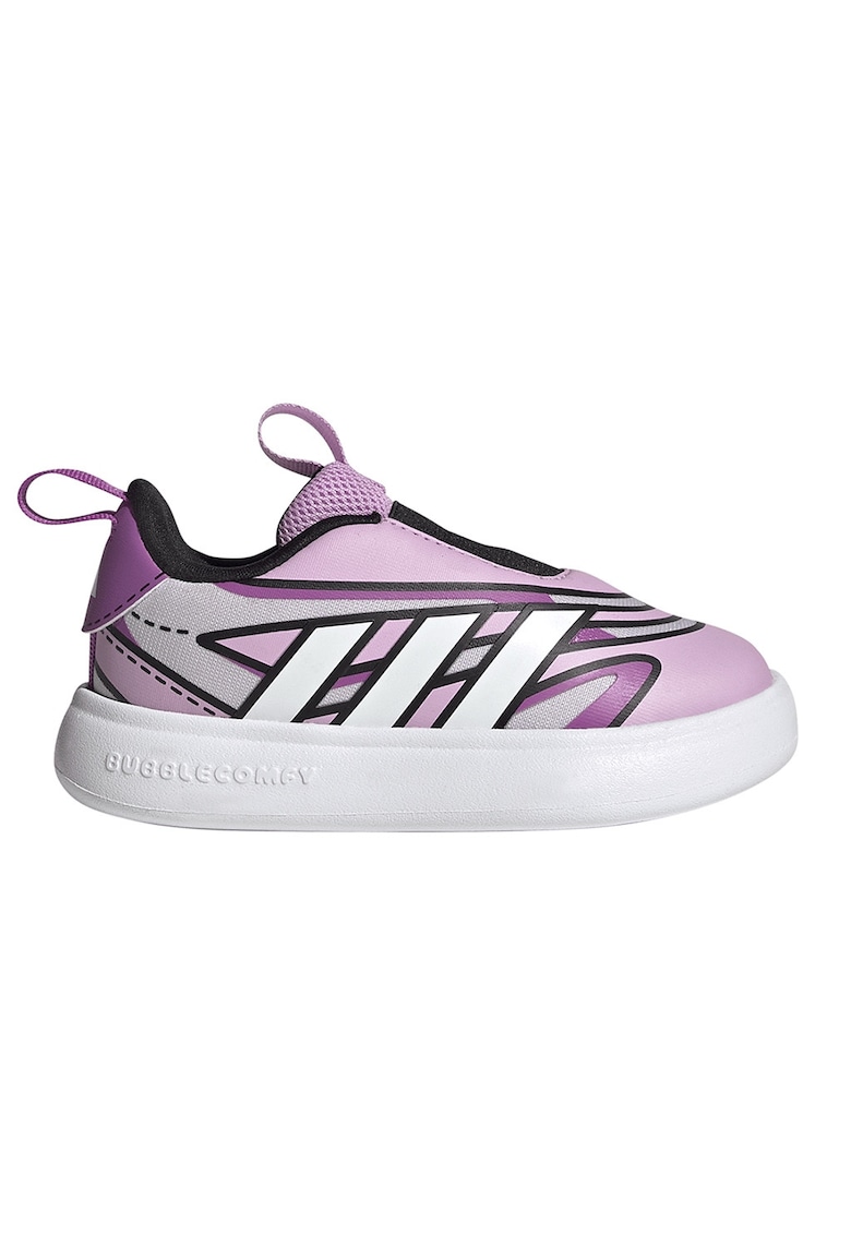 Pantofi sport Bubblecomic slip-on - Roz pastel/Negru stins/Alb optic