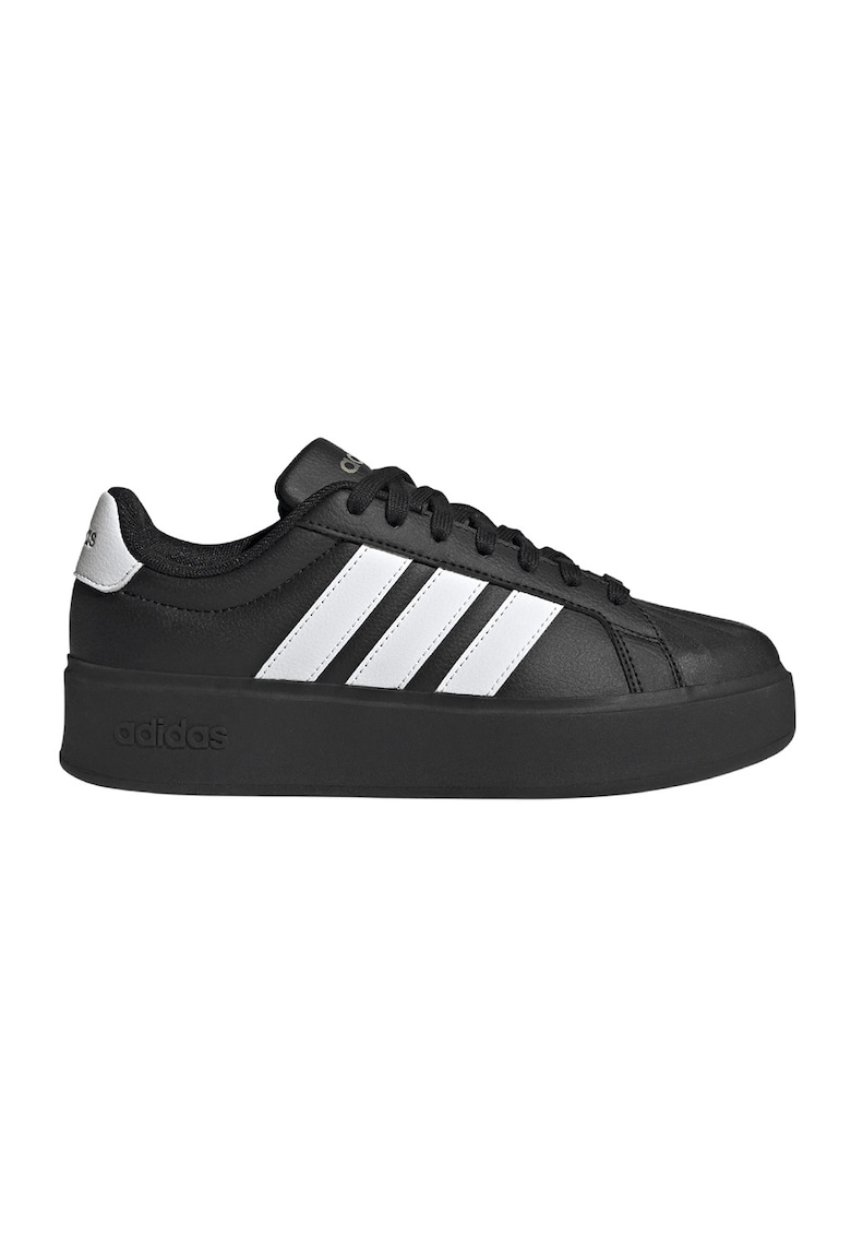 Pantofi sport Streettalk Bold de piele ecologica - Negru/Alb optic