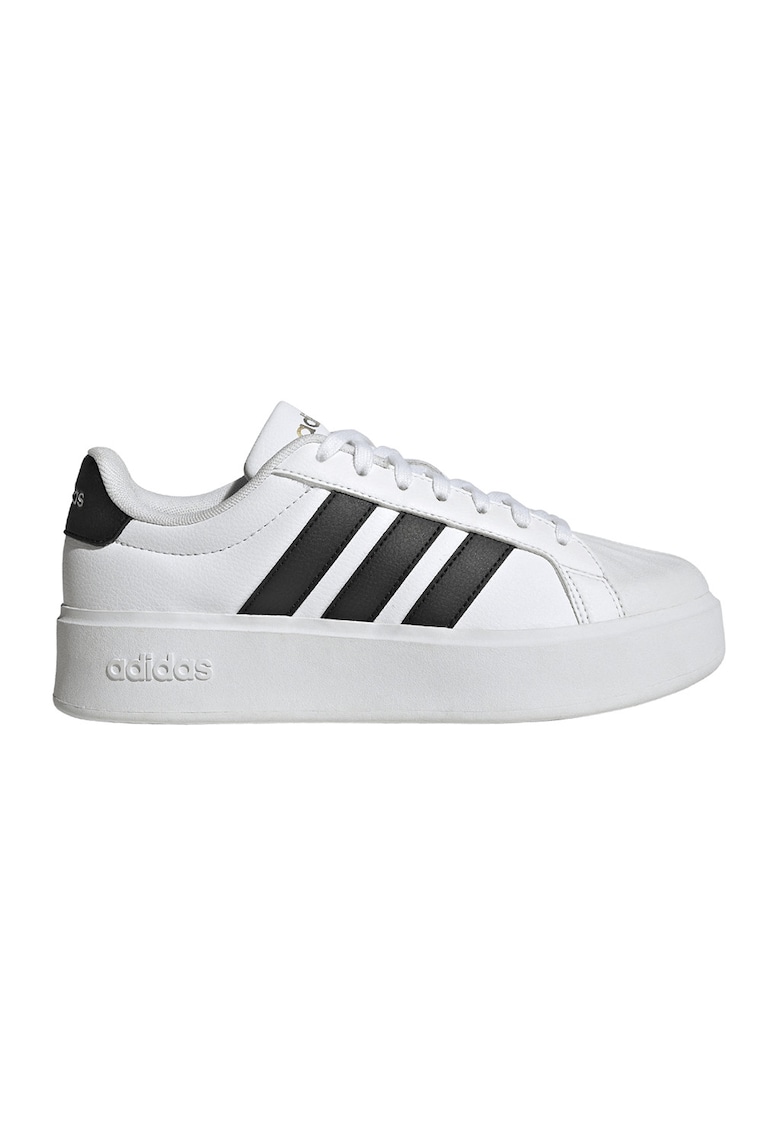 Pantofi sport Streettalk Bold de piele ecologica - Negru/Alb murdar