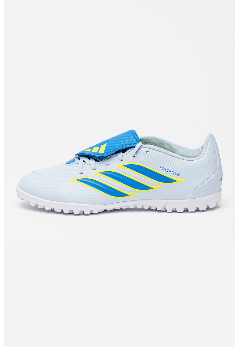 Pantofi Predator Club cu aplicatie pliabila pentru fotbal - Albastru royal/Albastru pal